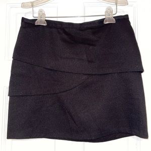 Michael Michael Kors layered black mini skirt, size 6